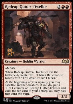 Blutkappen-Gossenbewohner (V.1) PWOE-146 Rare Excellent Deutsch Foil