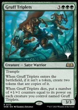 Gruff Triplets PWOE-172 Rare Near Mint Englisch