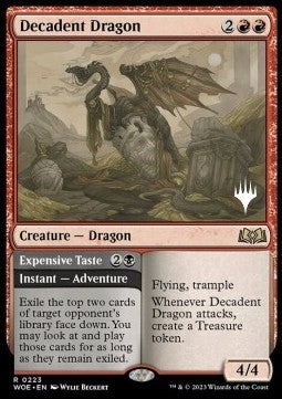 Decadent Dragon // Expensive Taste (V.2) PWOE-223 Rare Excellent Deutsch