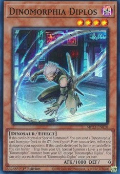 Dinomorphia Diplos MP23-010 Super Rare Near Mint Deutsch 1. Auflage