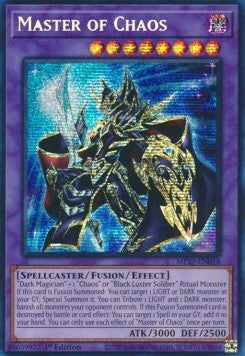 Master of Chaos MP23-018 Secret Rare Near Mint Englisch 1. Auflage