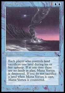 Mana Vortex DRK- Rare Excellent Englisch