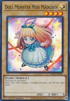 Puppenmonster Fräulein Mädchen MP23-051 Super Rare Near Mint Deutsch 1. Auflage