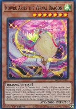 Nowru Aries der Frühlingsdrache MP23-054 Super Rare Near Mint Deutsch 1. Auflage