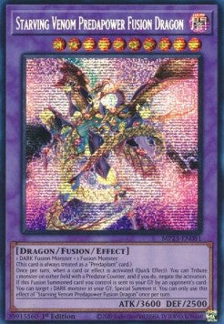Hungergift-Raubpotenz-Fusionsdrache MP23-081 Secret Rare Near Mint Deutsch 1. Auflage