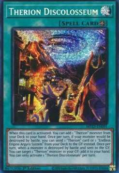 Therion-Diskolosseum MP23-091 Secret Rare Excellent Deutsch 1. Auflage