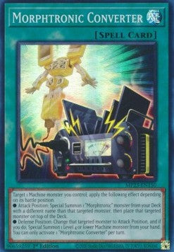 Morphtronischer Umwandler MP23-150 Super Rare Near Mint Deutsch 1. Auflage