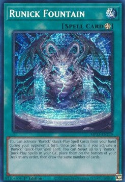 Runischer Brunnen MP23-239 Secret Rare Excellent Deutsch 1. Auflage
