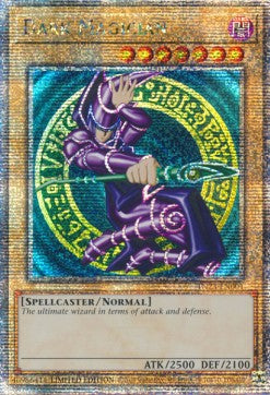 Dunkler Magier TN23-001 Quarter Century Secret Rare Near Mint Deutsch
