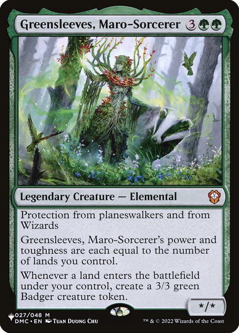 Greensleeves, Maro-Sorcerer ZNL-27 Mythic Near Mint Englisch