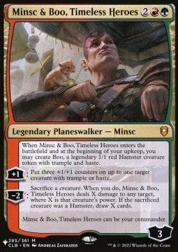 Minsc & Buh, zeitlose Helden ZNL-285 Mythic Excellent Englisch