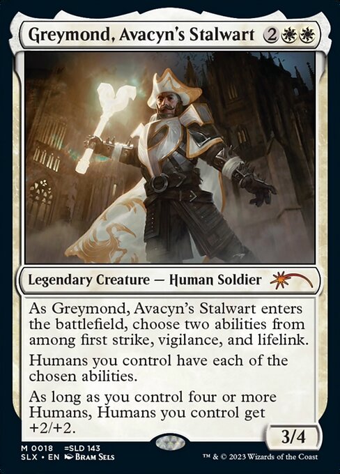 Greymond, Avacyn's Stalwart SLX-18 Mythic Near Mint Englisch