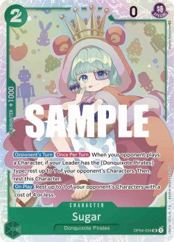 Sugar (OP04-024) (V.1) OP04 Super Rare Near Mint Englisch