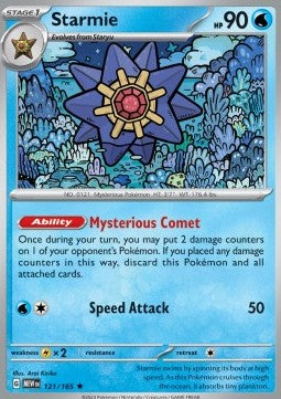 Starmie MEW-121 Rare Good Deutsch