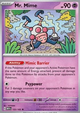 Pantimos MEW-122 Rare Excellent Deutsch Reverse Holo