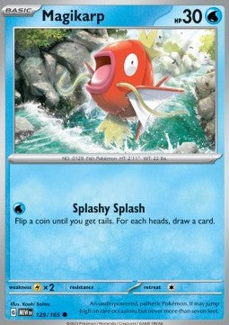 Karpador MEW-129 Common Good Deutsch Reverse Holo