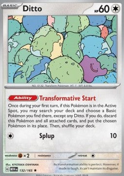 Ditto MEW-132 Rare Near Mint Deutsch