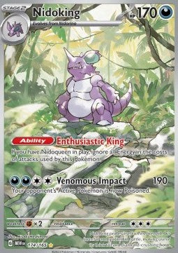 Nidoking MEW-174 Illustration Rare Near Mint Englisch