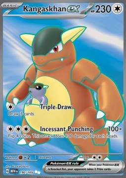 Kangaskhan ex MEW-190 Ultra Rare Excellent Englisch