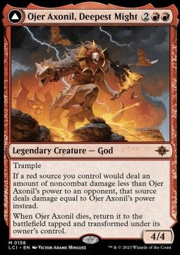Ojer Axonil, Tiefste Macht // Tempel der Macht LCI-158 Mythic Excellent Deutsch