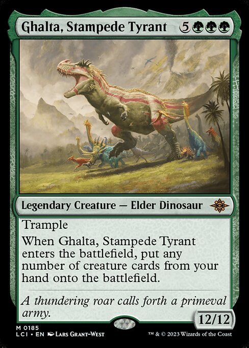Ghalta, Tyrann der Stampede LCI-185 Mythic Near Mint Englisch