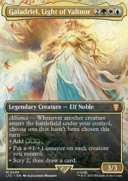 Galadriel, Light of Valinor (V.1) LTRH-498 Mythic Near Mint Englisch