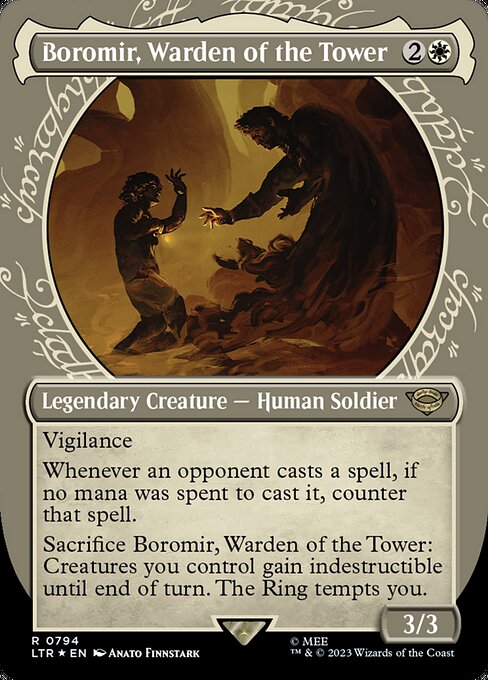 Boromir, Wächter des Turms (V.3) LTRH-794 Rare Excellent Englisch Foil