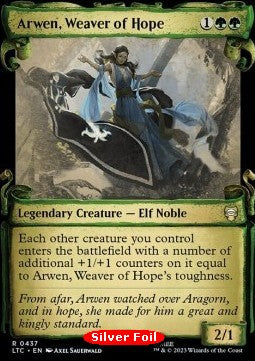 Arwen, Weberin der Hoffnung (V.2) LTRH-437 Rare Excellent Englisch Foil