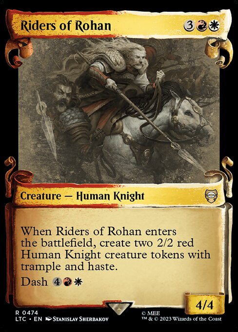 Reiter von Rohan (V.2) LTRH-474 Rare Near Mint Englisch Foil