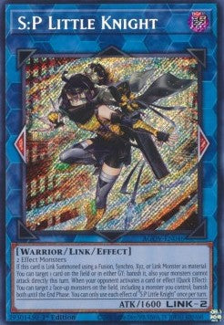 S:P Kleine Ritterin (V.1) AGOV-046 Secret Rare Near Mint Deutsch 1. Auflage