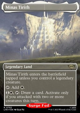 Minas Tirith (V.3) LTRH-752 Rare Near Mint Englisch Foil