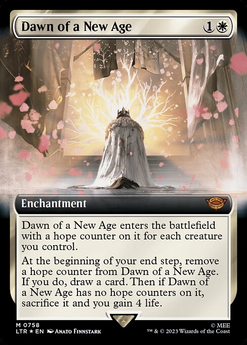 Anbruch eines neuen Zeitalters (V.4) LTRH-758 Mythic Near Mint Englisch Foil