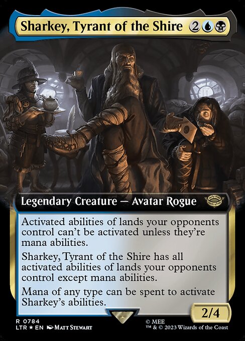 Scharrer, Tyrann des Auenlands (V.3) LTRH-784 Rare Excellent Englisch Foil