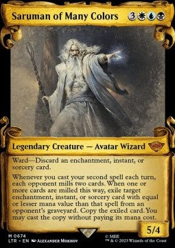 Saruman der Vielfarbige (V.1) LTRH-674 Mythic Near Mint Englisch