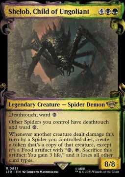 Shelob, Child of Ungoliant LTRH-681 Rare Near Mint Englisch