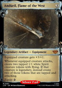 Andúril, Flamme des Westens (V.2) LTRH-687 Mythic Excellent Englisch Foil