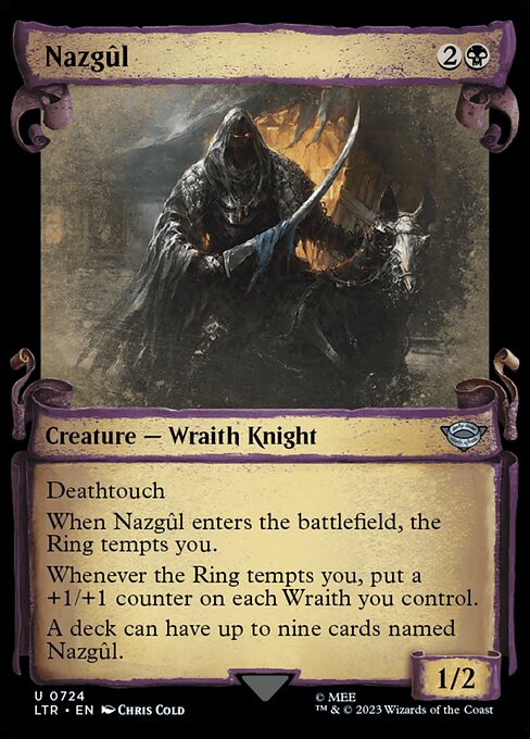 Nazgûl LTRH-724 Uncommon Near Mint Englisch