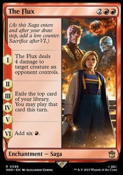 The Flux WHO-86 Rare Near Mint Englisch Foil