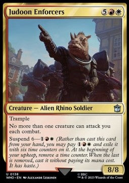 Judoon-Vollstrecker WHO-138 Uncommon Near Mint Deutsch