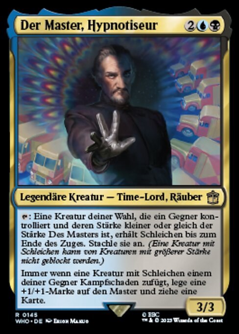 Der Master, Hypnotiseur WHO-145 Rare Near Mint Deutsch