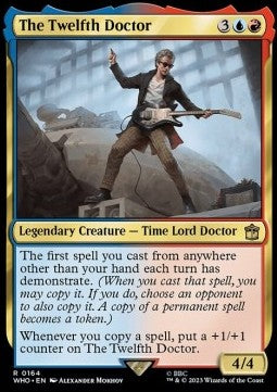 The Twelfth Doctor WHO-164 Rare Near Mint Englisch Foil