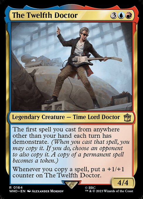 The Twelfth Doctor WHO-164 Rare Near Mint Englisch Foil
