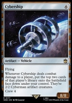 Cyber-Schiff WHO-177 Rare Near Mint Deutsch