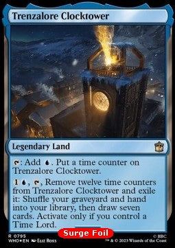 Uhrturm auf Trenzalore (V.2) XWHO-795 Rare Near Mint Englisch Foil