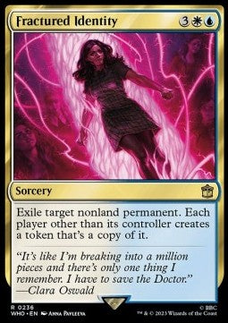 Zersplitterte Persönlichkeit WHO-236 Rare Excellent Englisch Foil