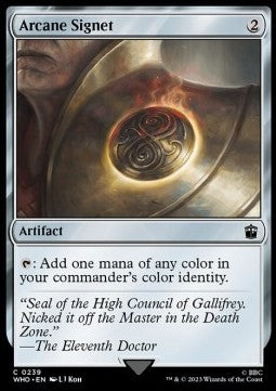 Arcane Signet WHO-239 Common Near Mint Englisch Foil