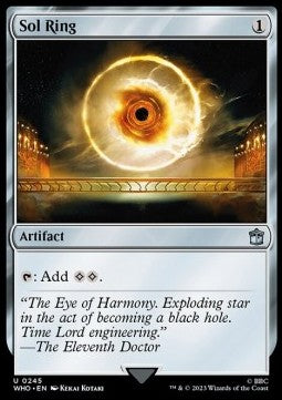 Sonnenring WHO-245 Uncommon Near Mint Englisch Foil