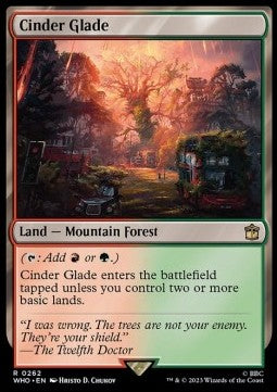 Cinder Glade WHO-262 Rare Excellent Englisch