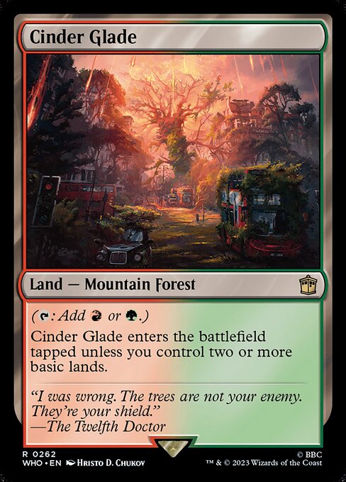 Cinder Glade WHO-262 Rare Excellent Englisch