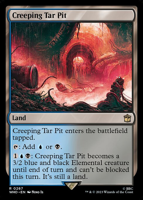 Creeping Tar Pit WHO-267 Rare Near Mint Englisch Foil